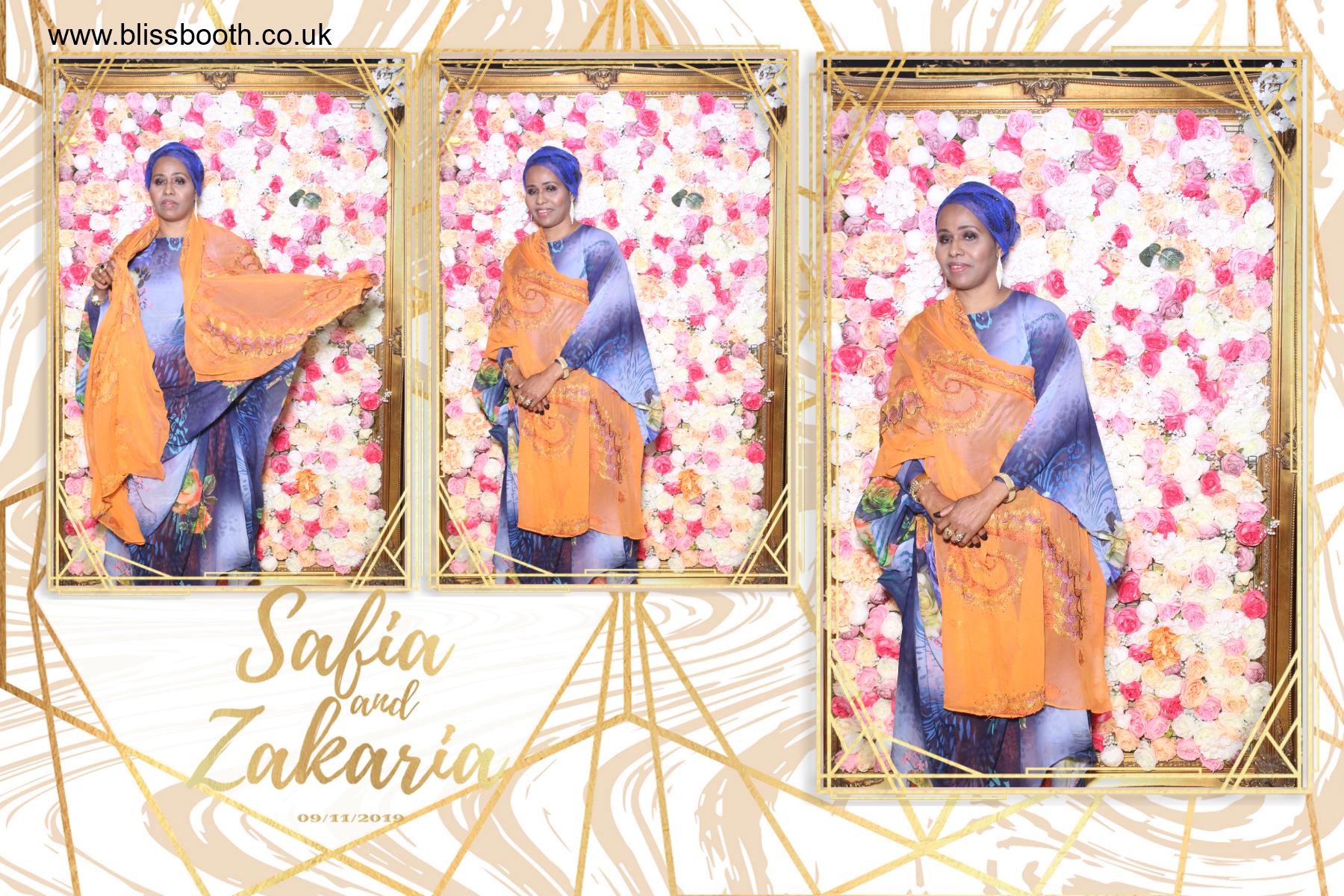 Safia & Zakaria | View more photos from the event at gallery.blissbooth.co.uk/u/BlissBooth/Safia-Zakaria